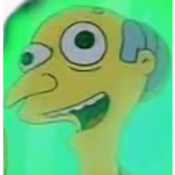 Mr Burns Alien emoji