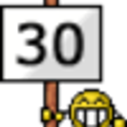 Smiley Face 30 Sign emoji