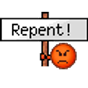 Repent emoji
