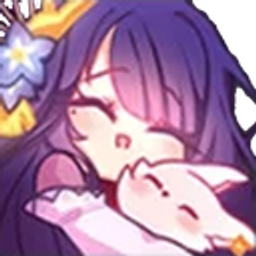 Raiden Miko Hug emoji
