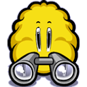 Knuddels Binoculars emoji