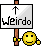 Weirdo emoji