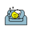 Sleep Armchair emoji