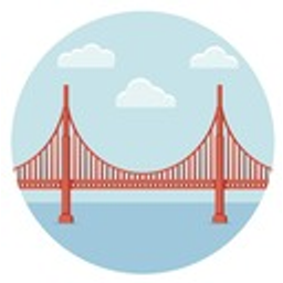 Golden Gate Bridge emoji