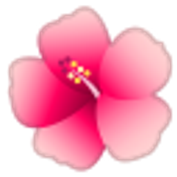 Hibiscus emoji