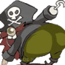 Bootypirate emoji