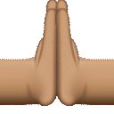 Thumb Clap Skin Tone 4 emoji