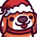 Xmas Pup emoji