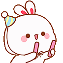 Bunny Party emoji