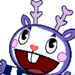 Cute Antler Smile emoji