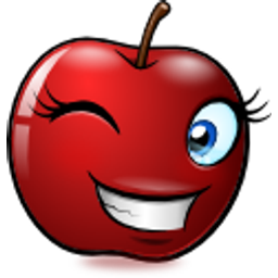 Apple Wink emoji