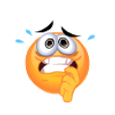 Scared And Sweating emoji