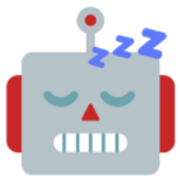Robot Sleepy emoji