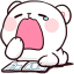 Bear Yawning emoji