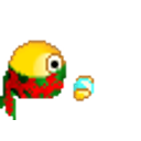 Throw Snowball Right emoji