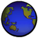 Planet Smiley emoji