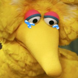 Cryingbigbird emoji