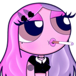 Purple Powergirlcr emoji