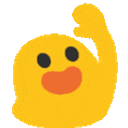 Blob Wave Reverse GIF emoji