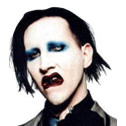 Marilyn Manson emoji