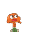 Darwin Pointing Look emoji