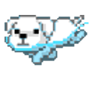 Dog Swim emoji