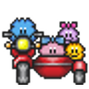 Sidecar Bike Knuddels emoji