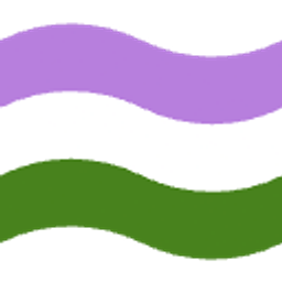Flag Genderqueer emoji