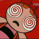 Powerpuff Dazed emoji
