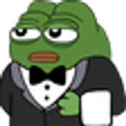 Peepo Elegante emoji