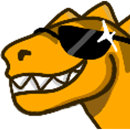 Dino Cool emoji