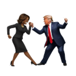 Kamala Trump Election Usa emoji