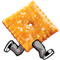 Running Cheez It emoji