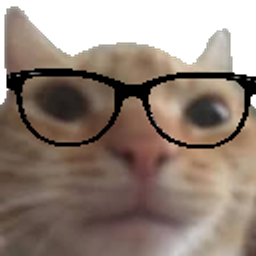 Nerd Cat emoji