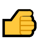 Wiggle Thumbs Up emoji