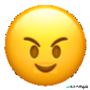 Angry Smile emoji