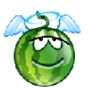 Watermelon Angel emoji