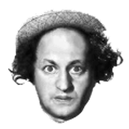 Larry 3 Stooges emoji