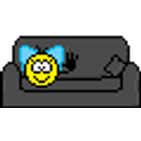 Couch Wave emoji