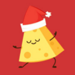 Holidaycheese emoji