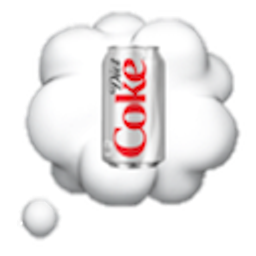 Thinkdietcoke emoji