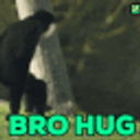 Bro Hug Monkeys emoji