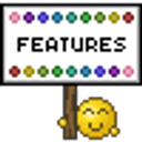 Features emoji