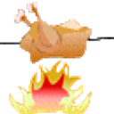 Chicken Roasting emoji