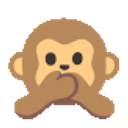 Speak No Evil Monkey emoji