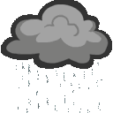 Raincloud Lightning emoji