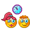 New Years Kiss emoji