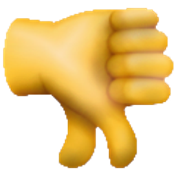 AI Thumbsdown emoji