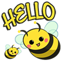 Beehello E emoji