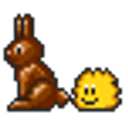 Chocolate Bunny Eat emoji